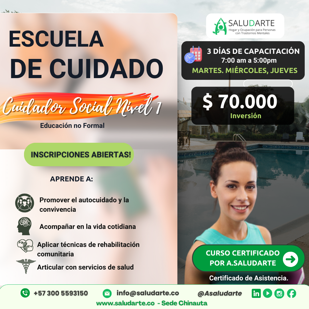 Lee más sobre el artículo Escuela de Cuidado A.SALUDARTE